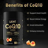 LKINT CoQ10 gominolas sin azúcar, opción sabrosa y consciente