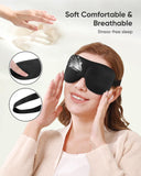 Confort ergonómico de la mascarilla LKY DIGITAL que cuida ojos y pestañas.