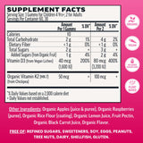 Llama Naturals D3 sin azúcar frambuesa snack saludable