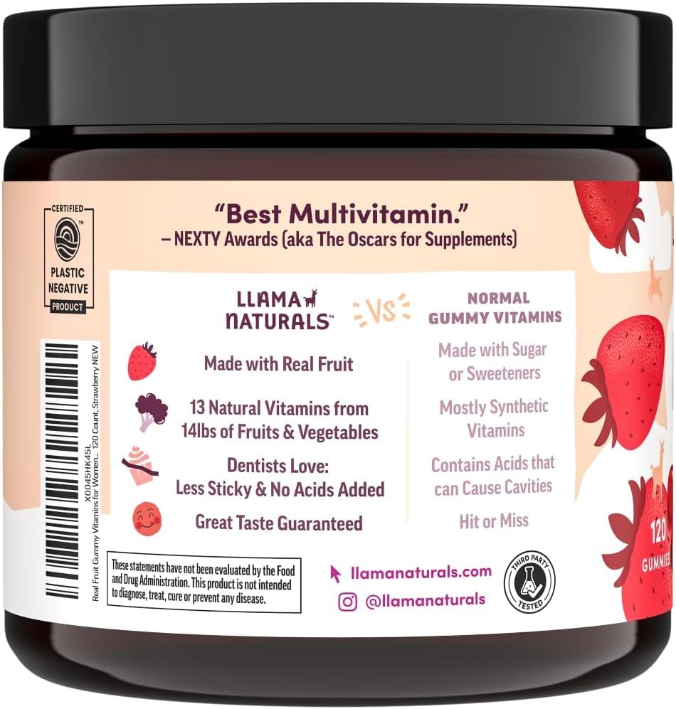 Llama Naturals opción orgánica y vegana para nutrición diaria.
