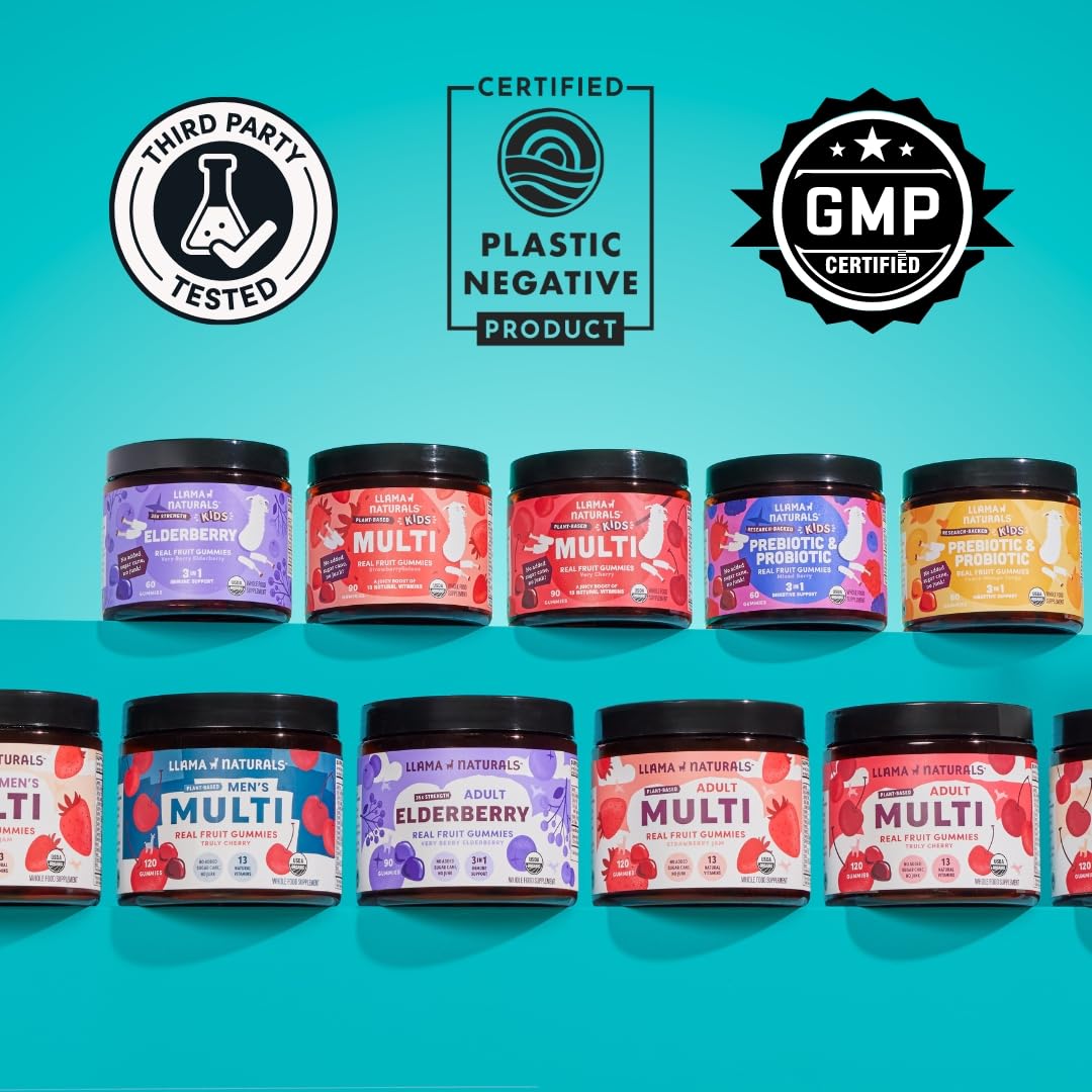 Llama Naturals sabor frutos rojos con sabor natural