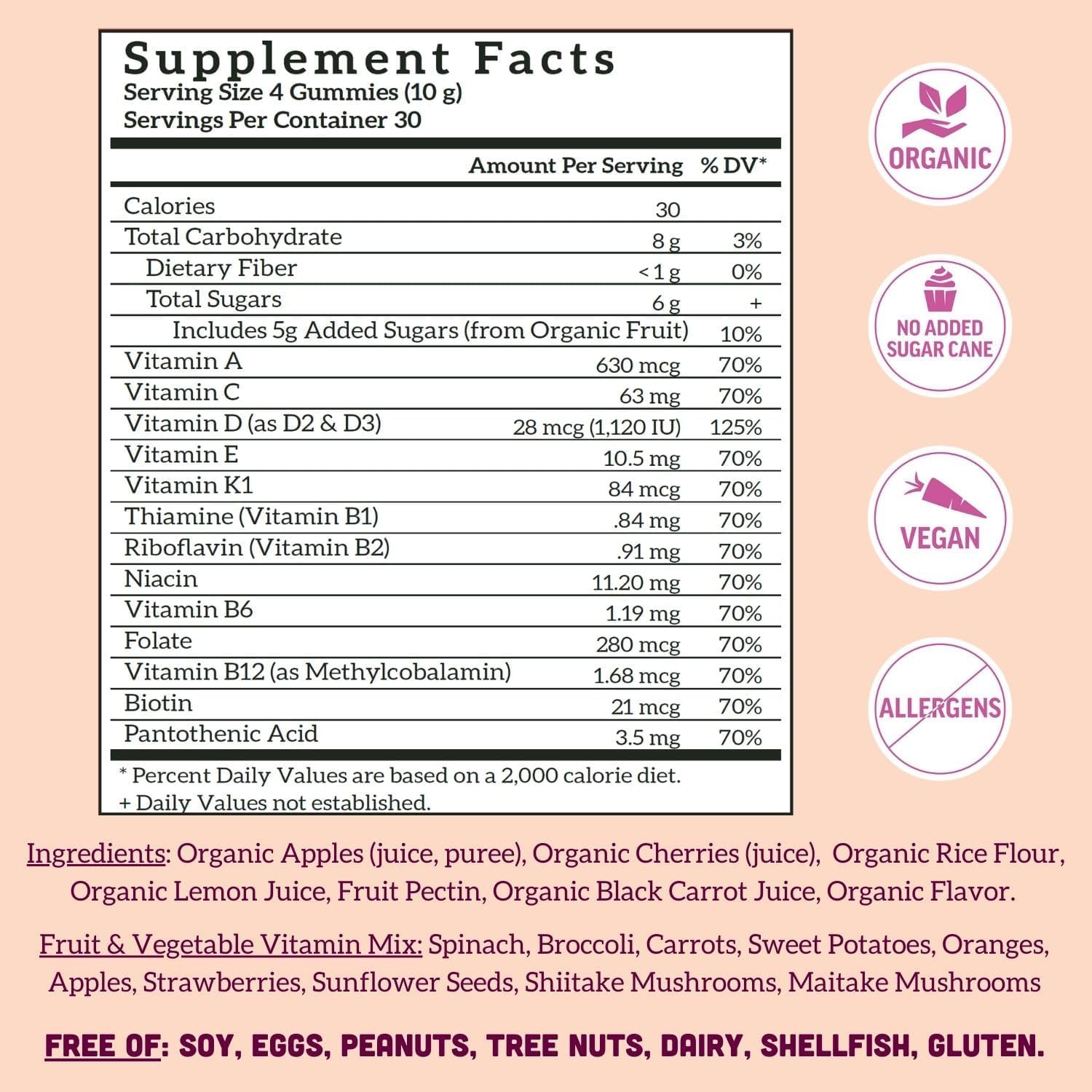 Llama Naturals gominolas sin azúcar añadida, opción vegana y orgánica.