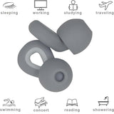 Tapones LMuwecno con tamaños S M L para cada oreja