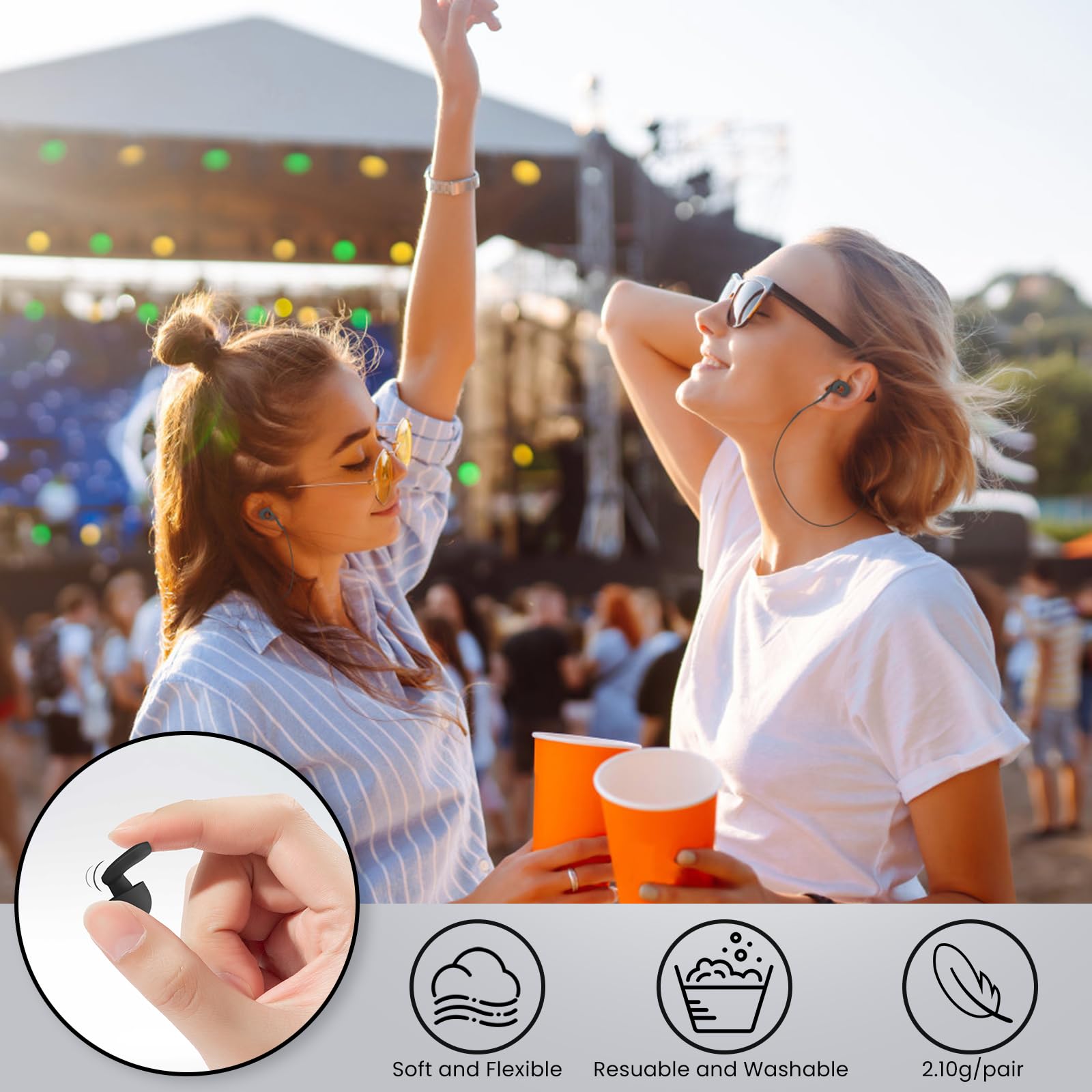 LOETRUY estuche-portatil para guardar y transportar tapones
