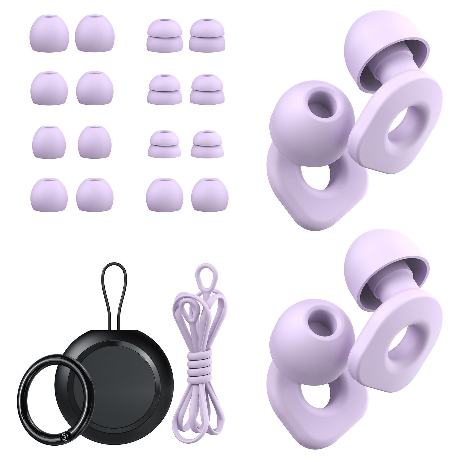 Tapones LOETRUY para dormir, suaves y reutilizables