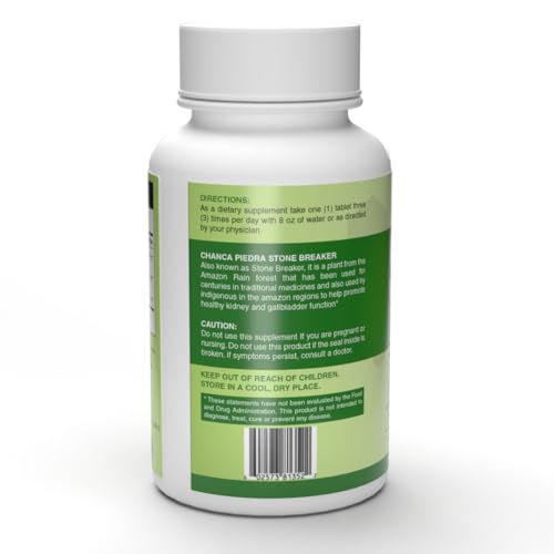 Logic Nutra Chanca Piedra, ingredientes en etiqueta, resalta Phyllanthus Niruri para salud renal