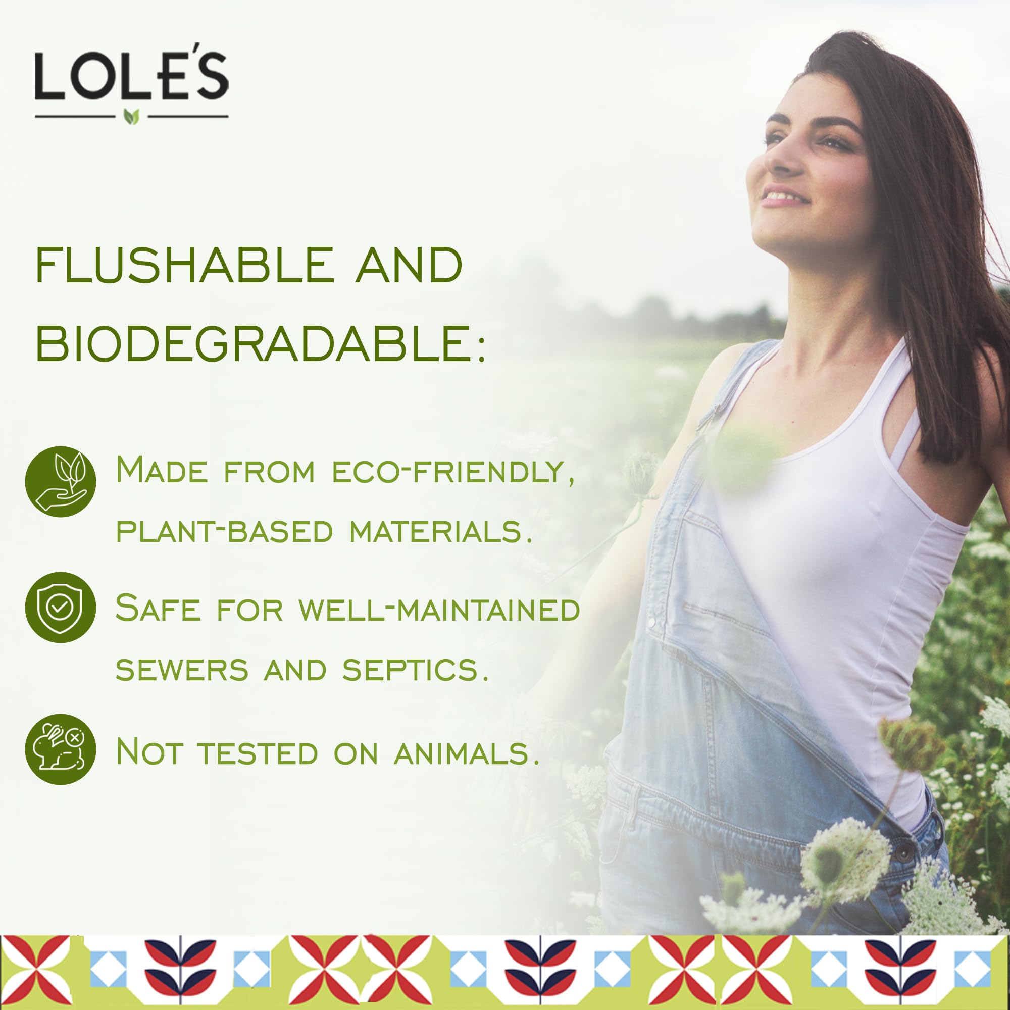 LOLE'S biodegradables, cuidado íntimo responsable