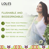 LOLE'S biodegradables, cuidado íntimo responsable
