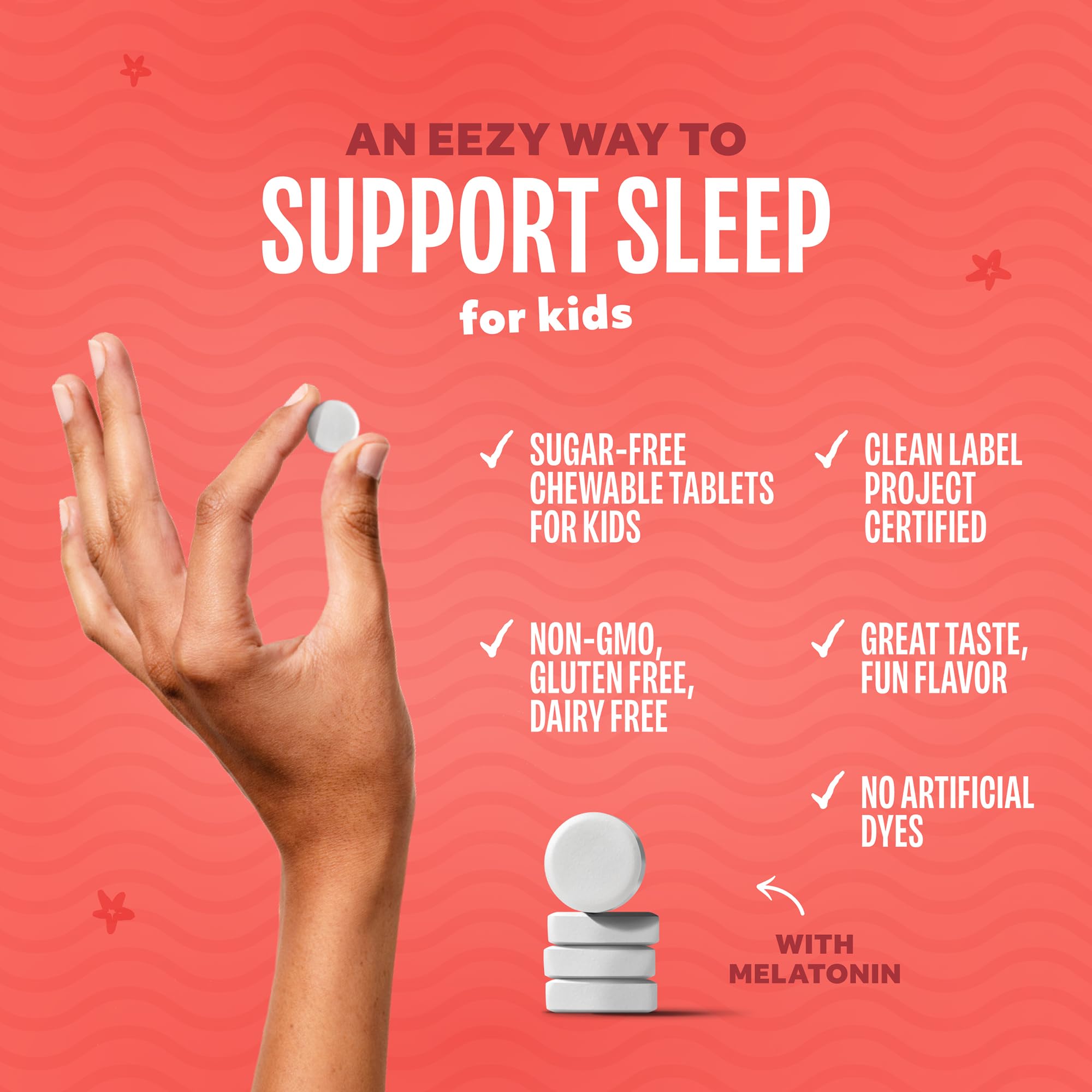Lolleez Sleepeez sin azúcar para una opción suave al dormir.