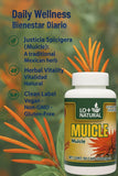 LO+NATURAL Muicle Forte ingrediente Justicia spicigera en cada cápsula.