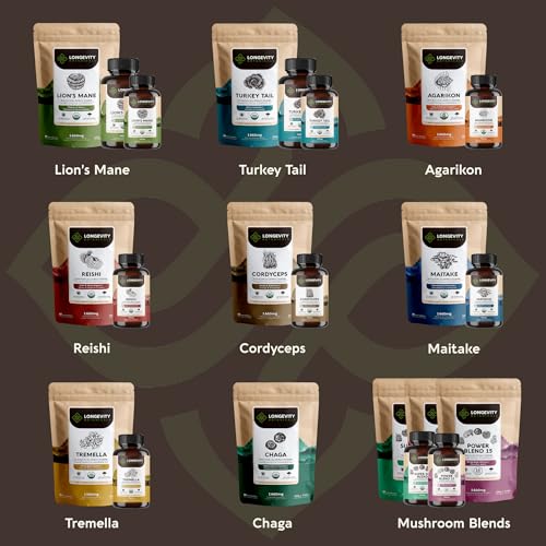Preparación rápida de bebida con Cordyceps Longevity Botanicals para la mañana
