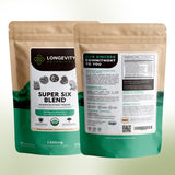 Longevity Botanicals, cucharita de dosificación, experiencia de uso más cómoda.