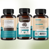 Uso diario de Longevity Botanicals en cápsulas