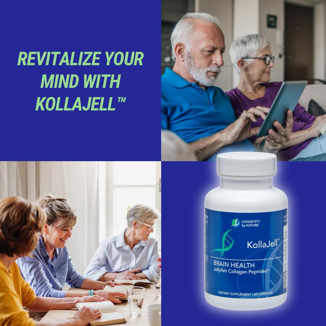 Longevity by Nature KollaJell – cápsulas y colores que inspiran energía cerebral.