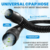 Longevity Turtle CPAP tubo universal 22mm compatible con la mayoría de máquinas