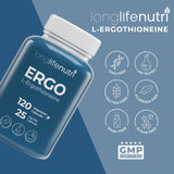 Uso diario de L-Ergothioneine en formato vegetariano