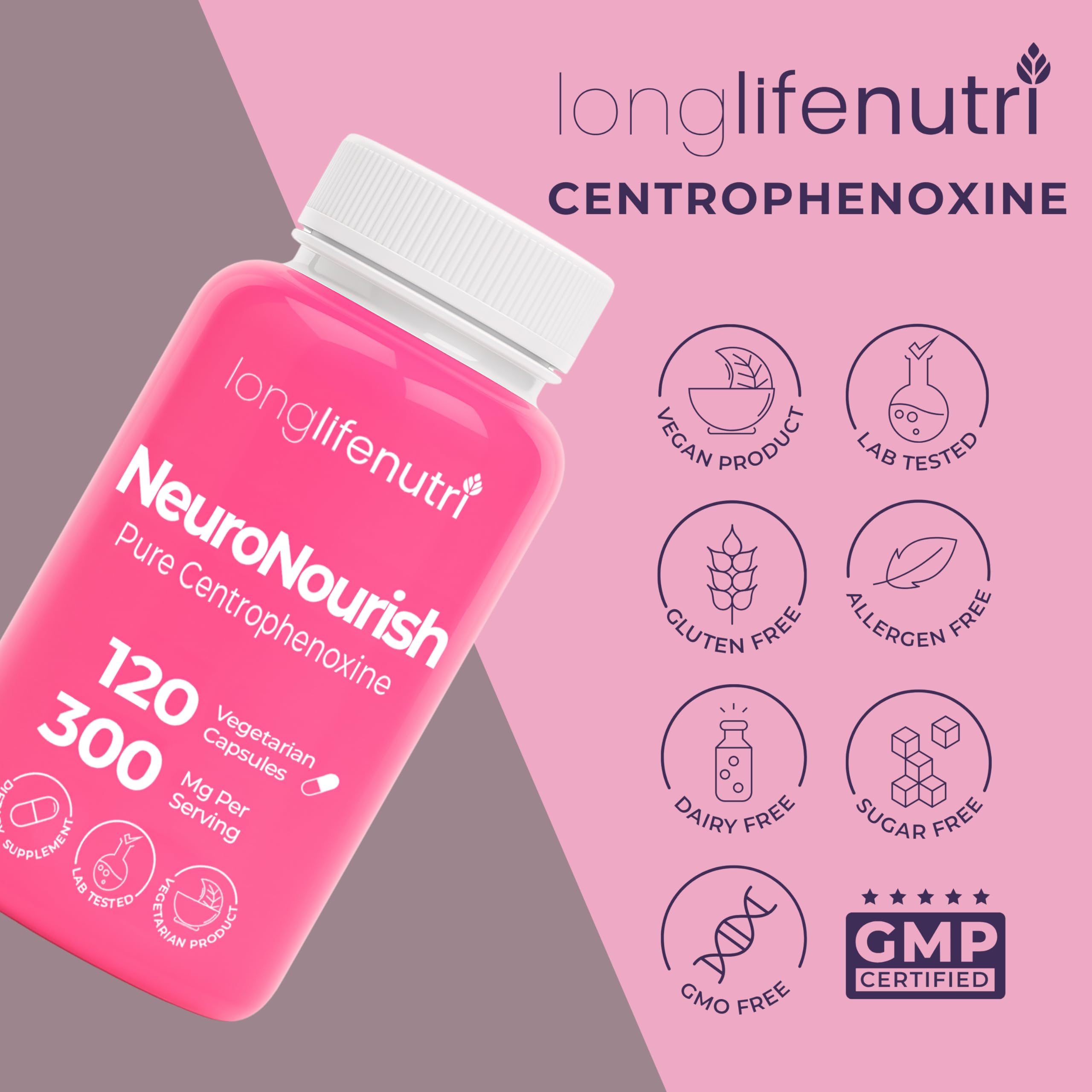 LongLifeNutri NeuroNourish: garantía de 365 días para satisfacción.