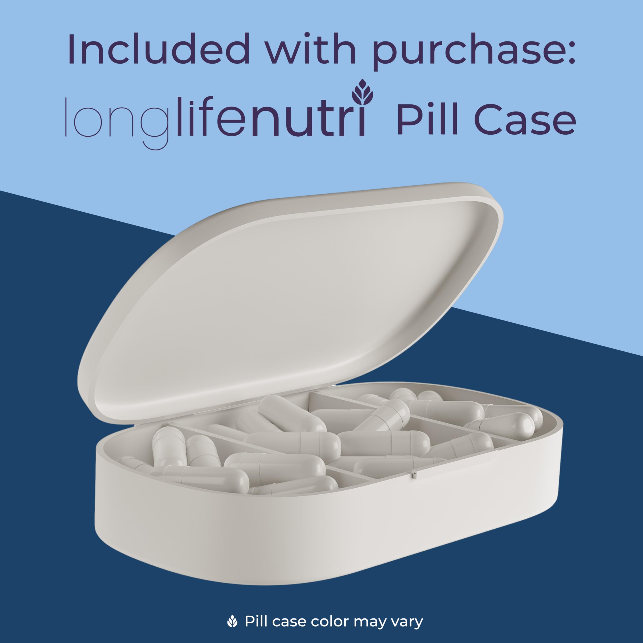 LongLifeNutri PQQ 20mg: fabricado en Estados Unidos con control GMP.