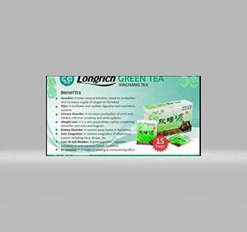 Longrich Nutri V Rich té verde vaso para ver el color y aroma