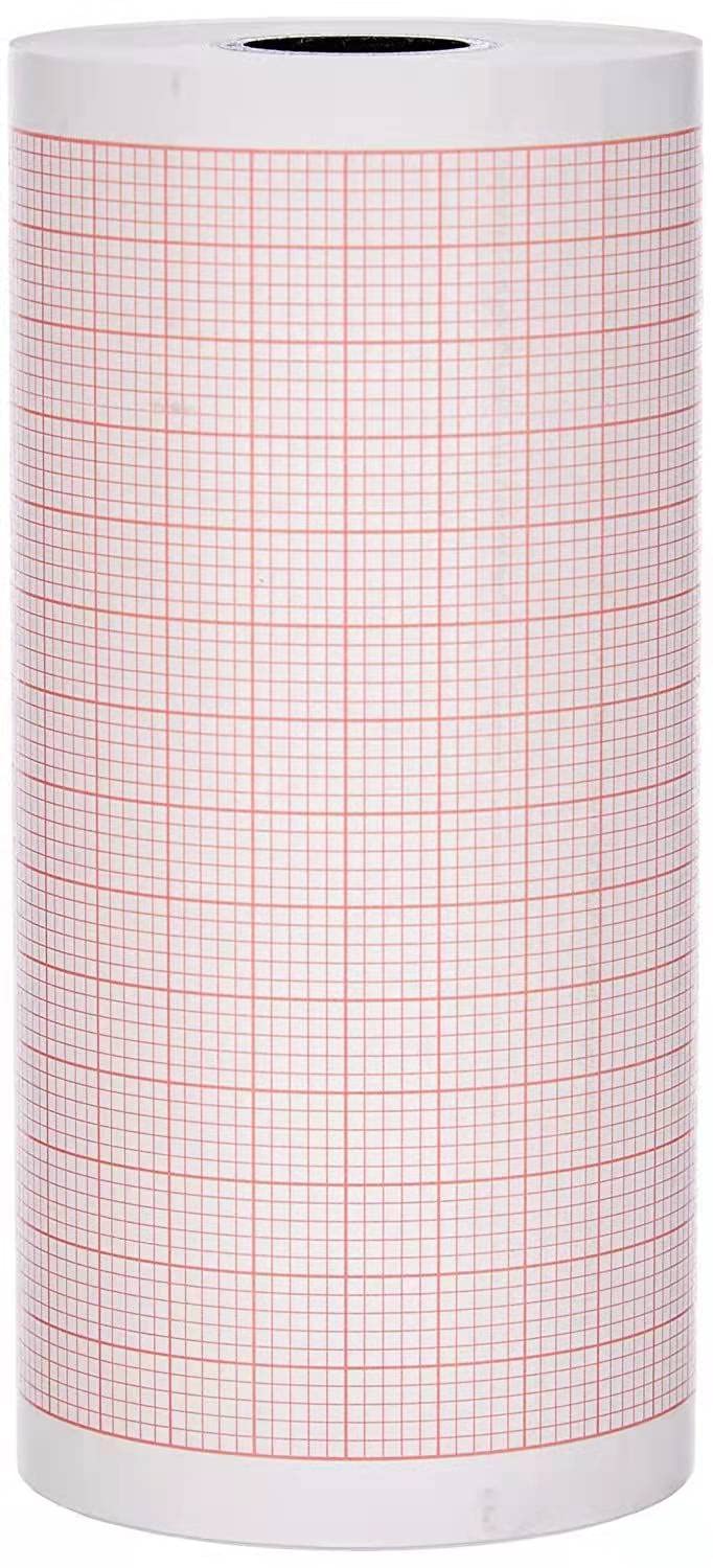 LongTeco papel ECG, rollos de repuesto para Contec ECG300G, ideal para uso diario.