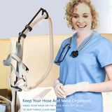 LONYEON CPAP Hose Holder colgante mantiene la manguera alejada del rostro.
