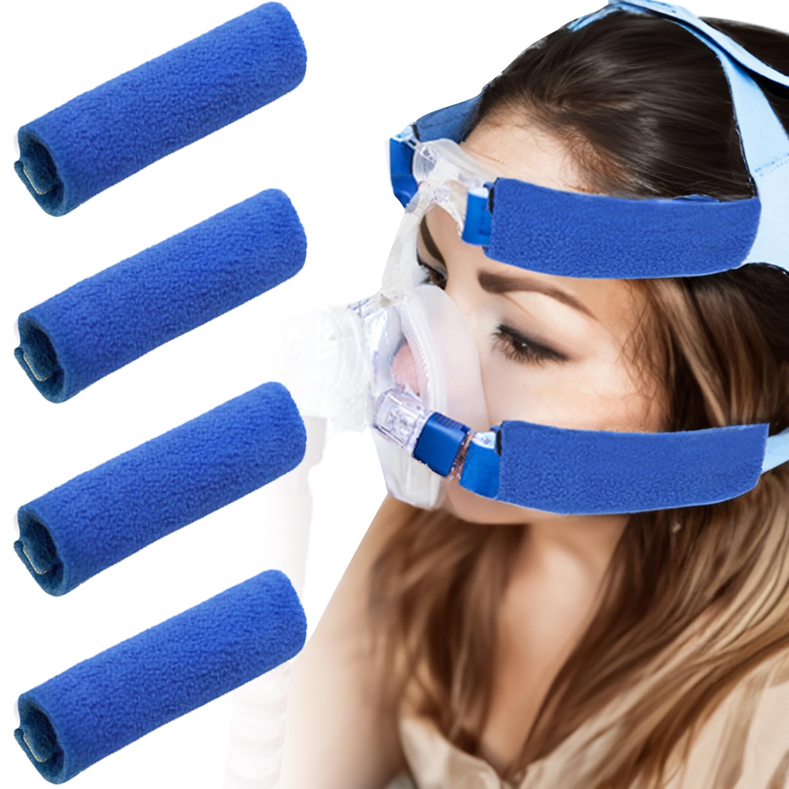Lonyeon cubiertas para correa CPAP, mayor comodidad durante la noche.