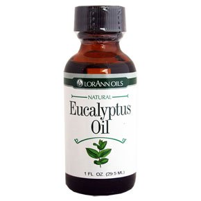 LorAnn Aceite de Eucalipto 100% puro en botella de 1 onza, aroma fresco para difusor