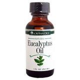 LorAnn Aceite de Eucalipto 100% puro en botella de 1 onza, aroma fresco para difusor