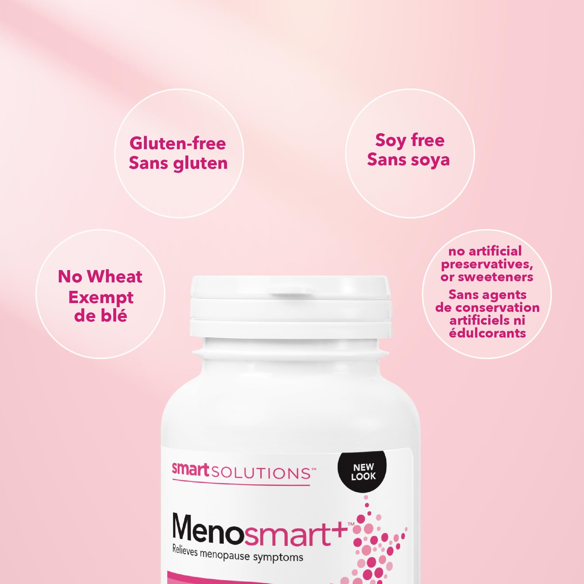Caja del producto Menosmart Plus para un manejo cómodo.