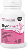 Etiqueta frontal de Thyrosmart con marca y dosis sugeridas.