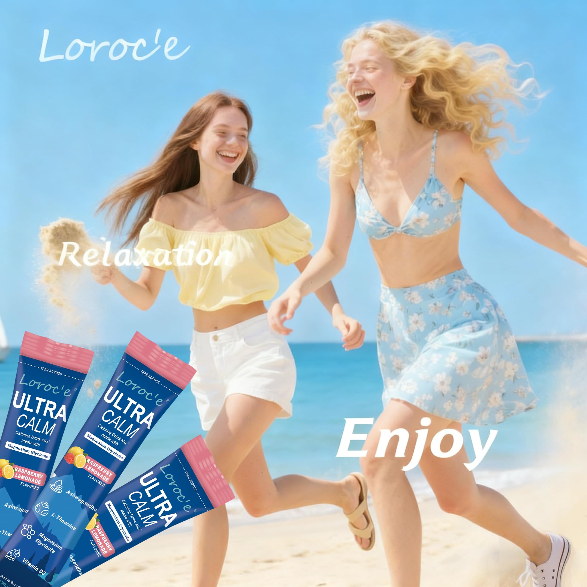 Loroc'e Ultracalm con L-teanina para enfoque suave