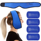 LotFancy bolsas gel frio cara para alivio inmediato del dolor facial.