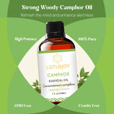 LOTUSJOY aceite de alcanfor para ambientador de hogar.