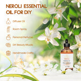 Aceite de Neroli de LotusJoy para cuidado diario de la piel.