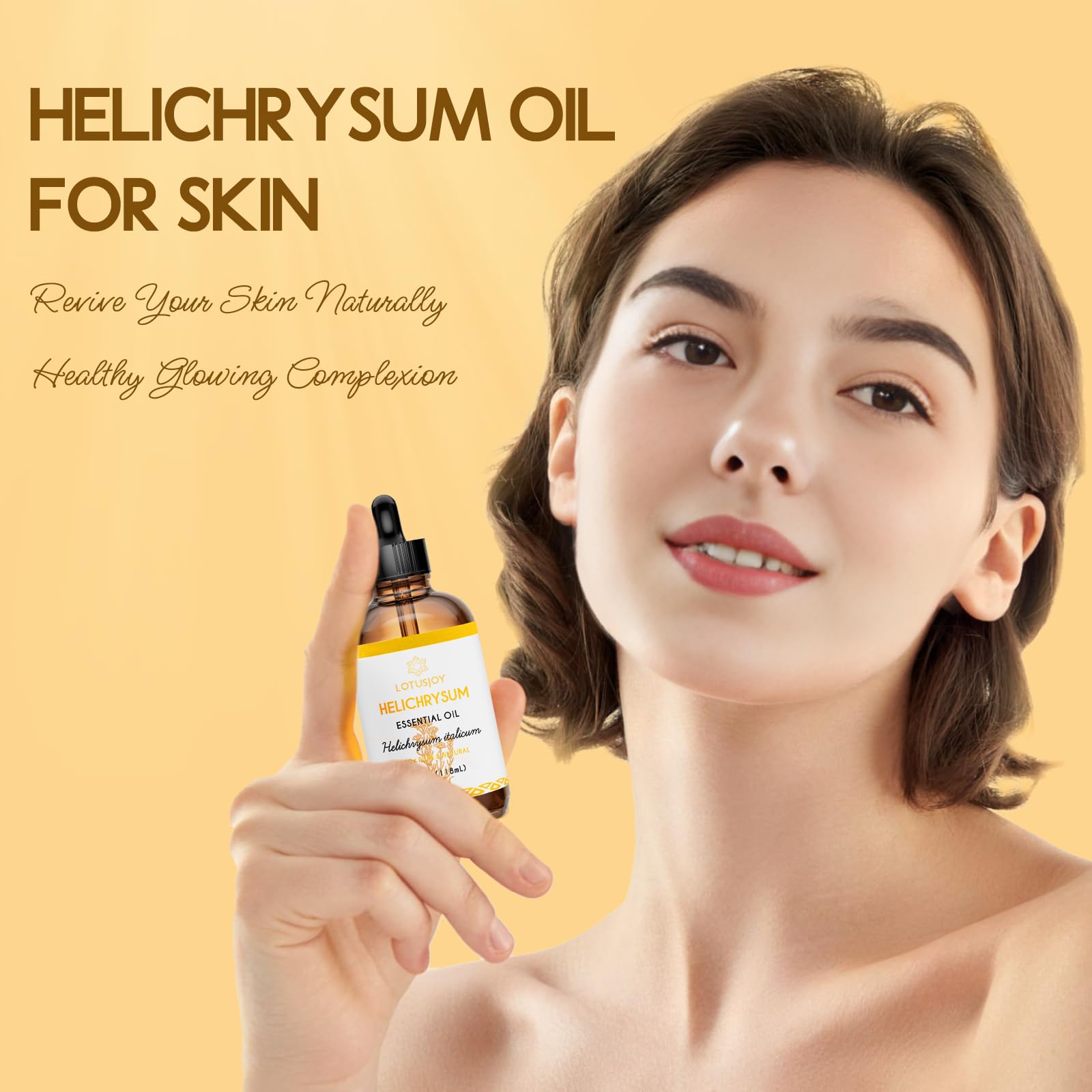LOTUSJOY Helichrysum, atomizador ambiental para aromaterapia y relajación