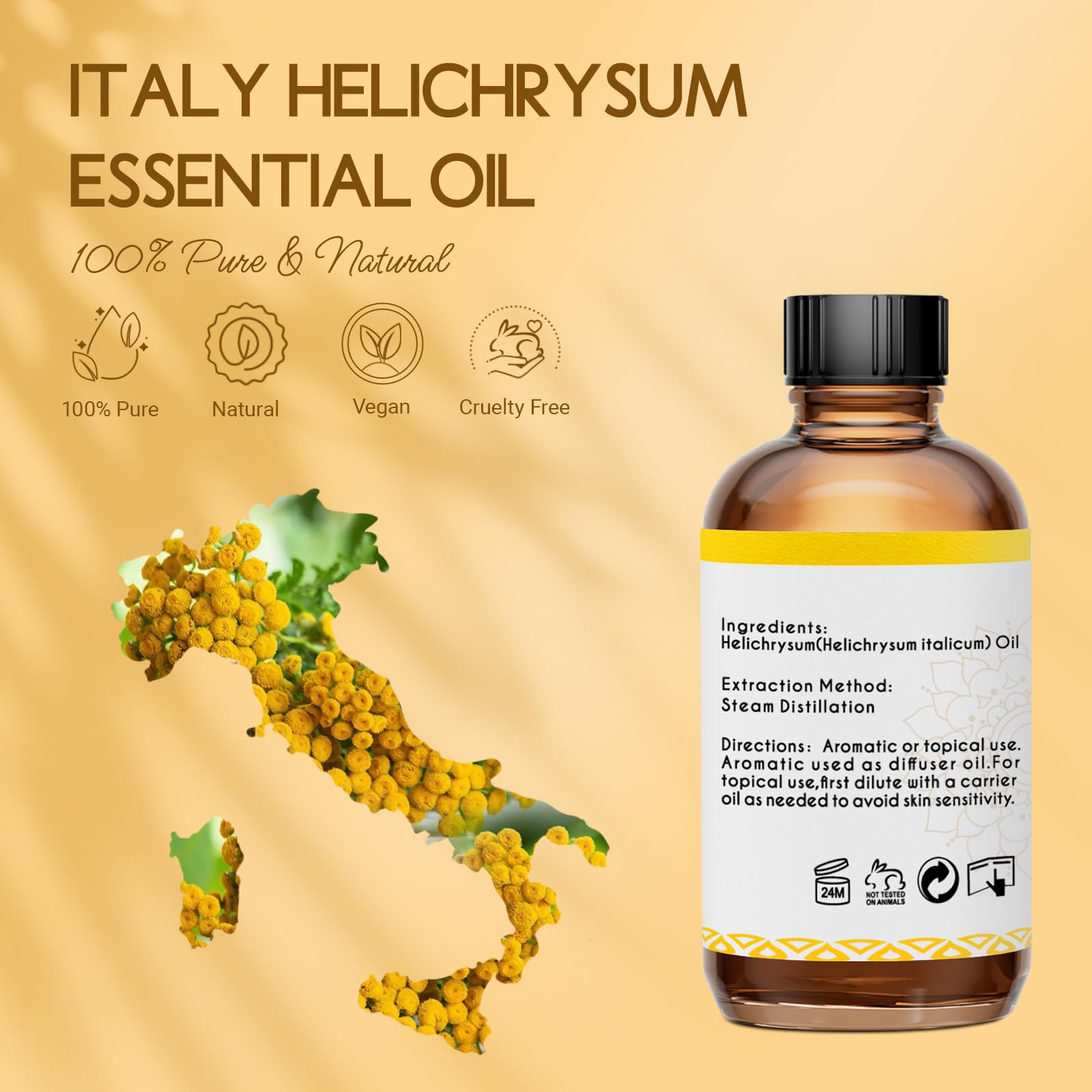 LOTUSJOY Helichrysum, difusor para ambientar espacios con aroma relajante