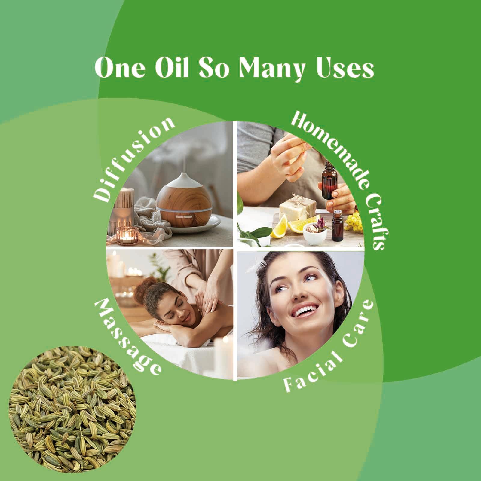 LOTUSJOY Aceite de hinojo para cosmética casera segura