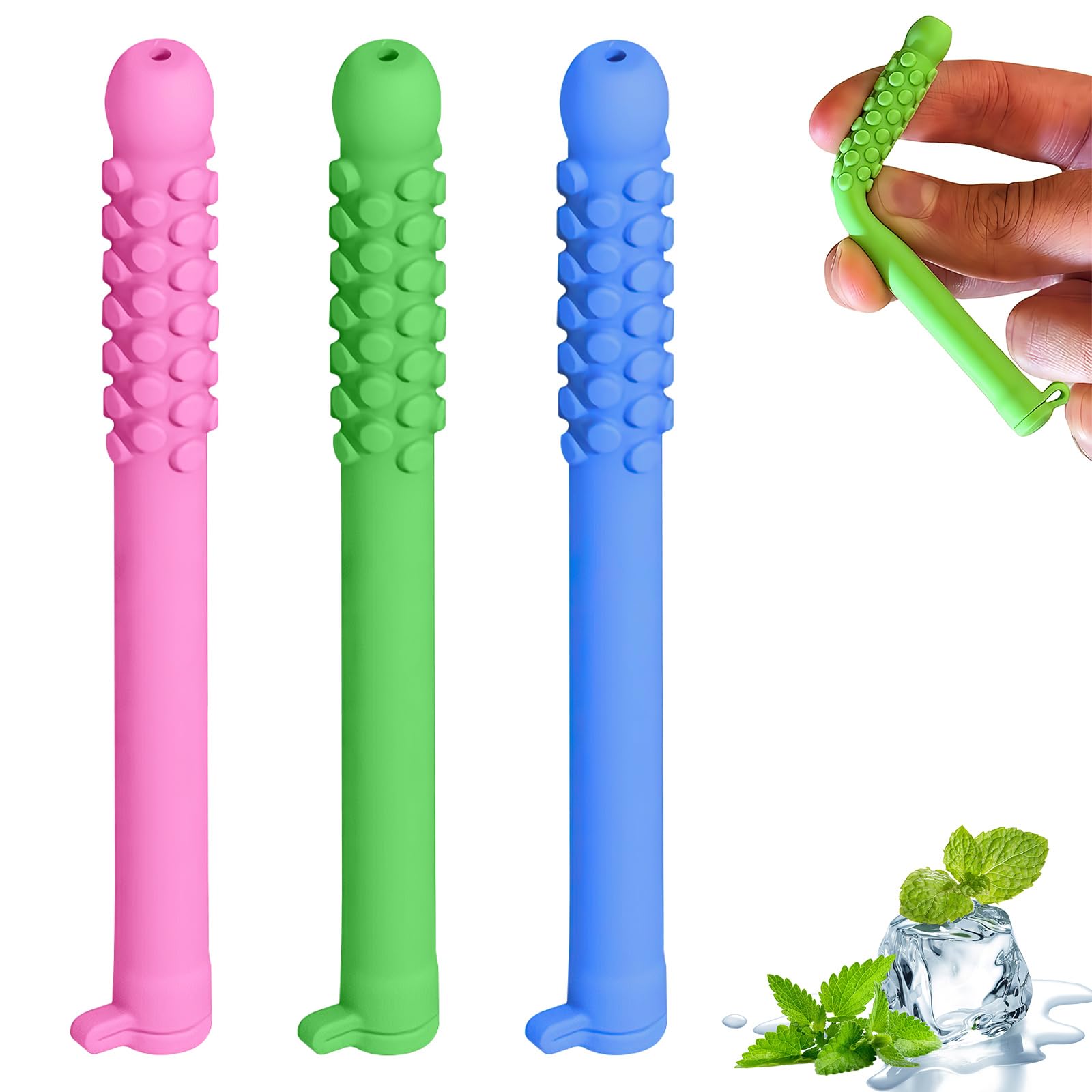 Loupai bastones masticables-fruta: aliento fresco y sabor afrutado.