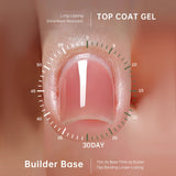 Love easy auto-nivelación rosa bebé: relleno suave para contornos de uñas.
