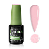 Love easy base rosa bebé: base adhesiva duradera para uñas profesionales.