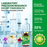 Love Life DHM 1000mg etiqueta nutricional clara para conocer dosis