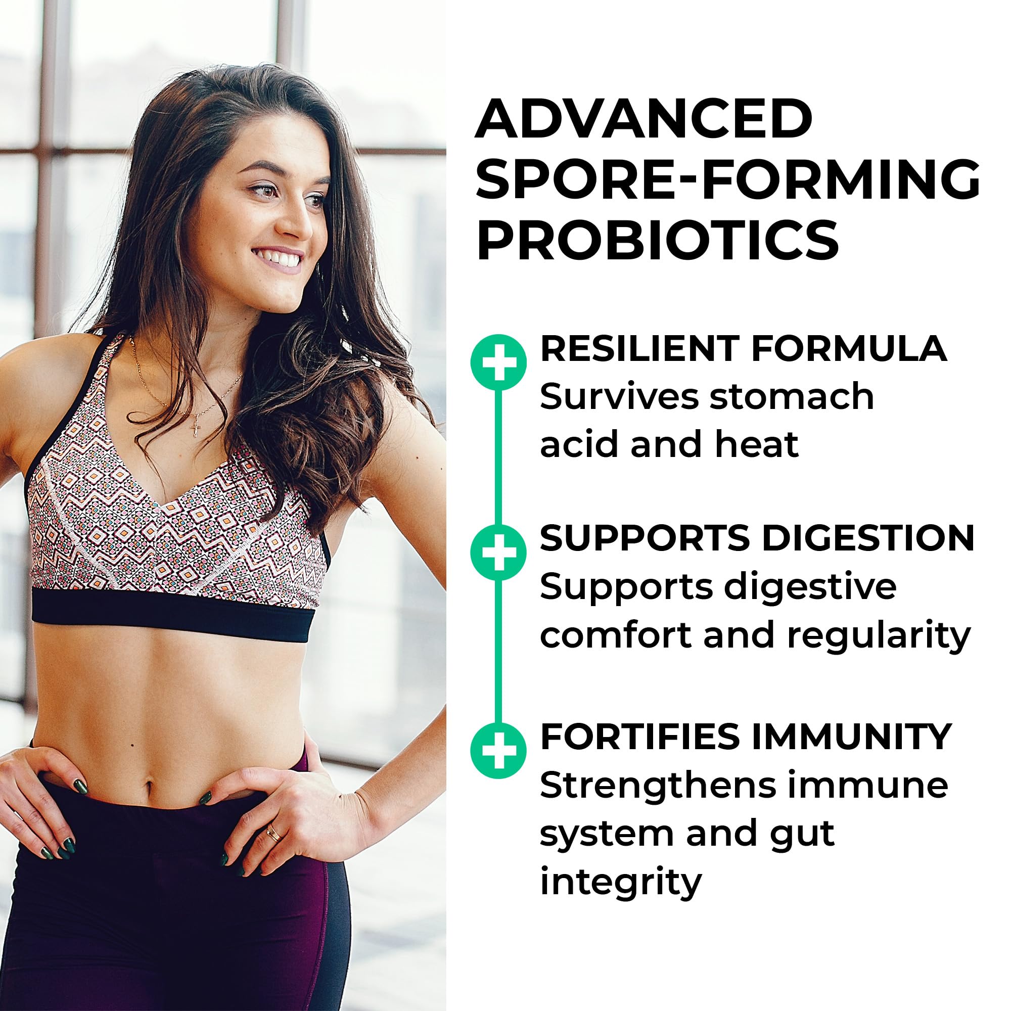 Love Life Supplements Multispore Plus dosis diaria: seguimiento sencillo para constancia