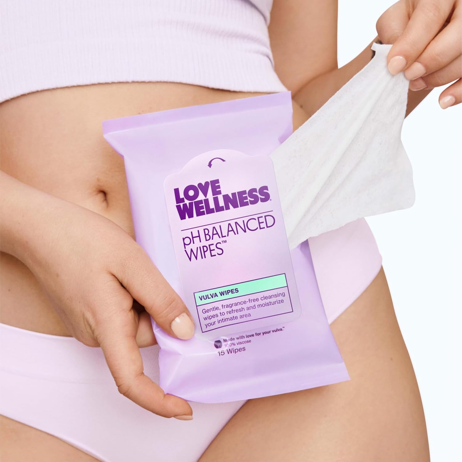 Love Wellness envase sin fragancias ni tintes artificiales