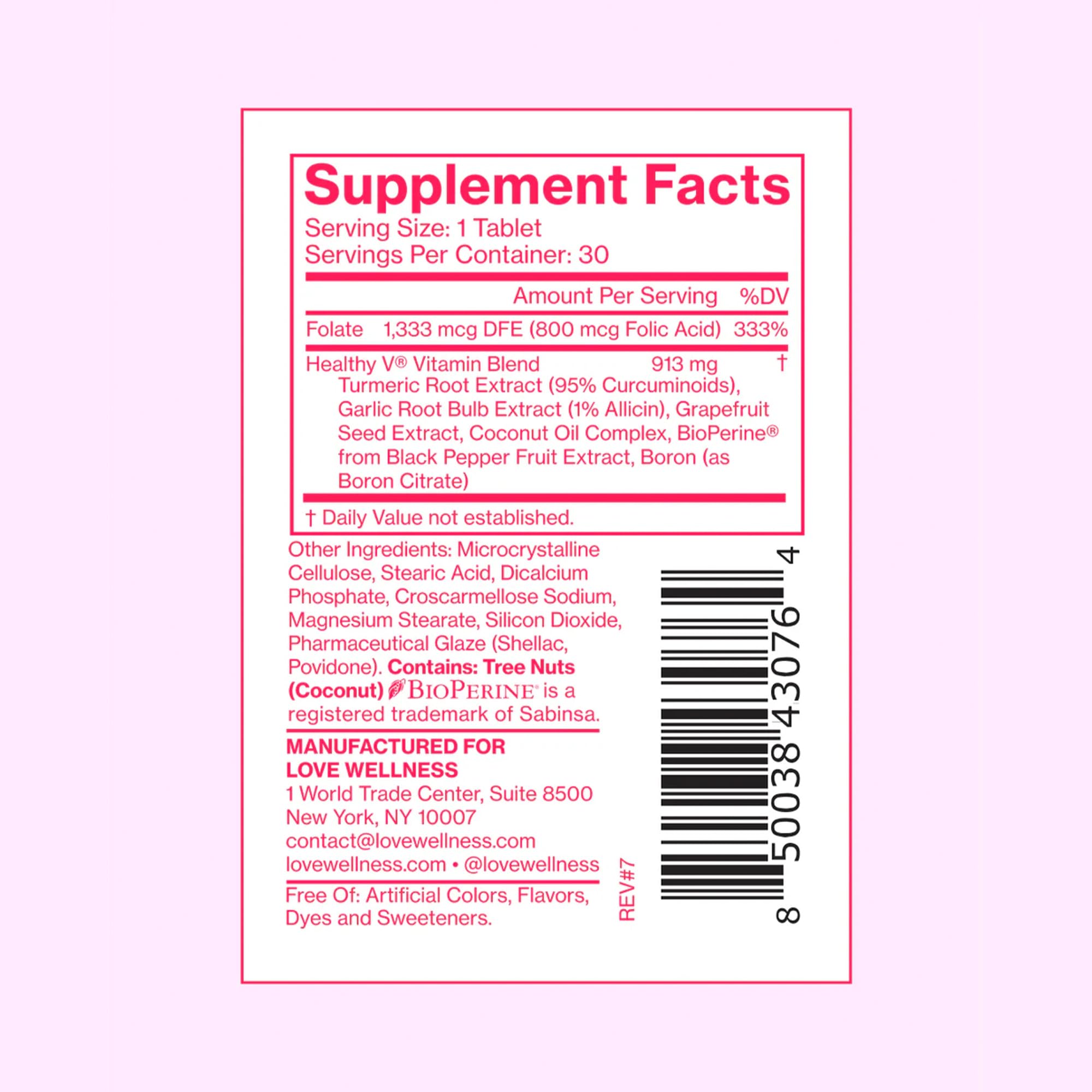 Detalle de etiqueta e ingredientes de Good Girl Probiotics, destacando calidad y transparencia.