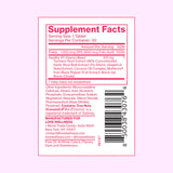 Detalle de etiqueta e ingredientes de Good Girl Probiotics, destacando calidad y transparencia.