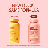 Love Wellness Good to Glow: cápsulas en la palma para uso diario