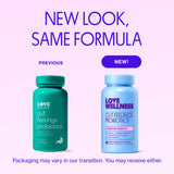 Love Wellness Gut Feelings Probiotic: cápsulas para apoyo digestivo diario