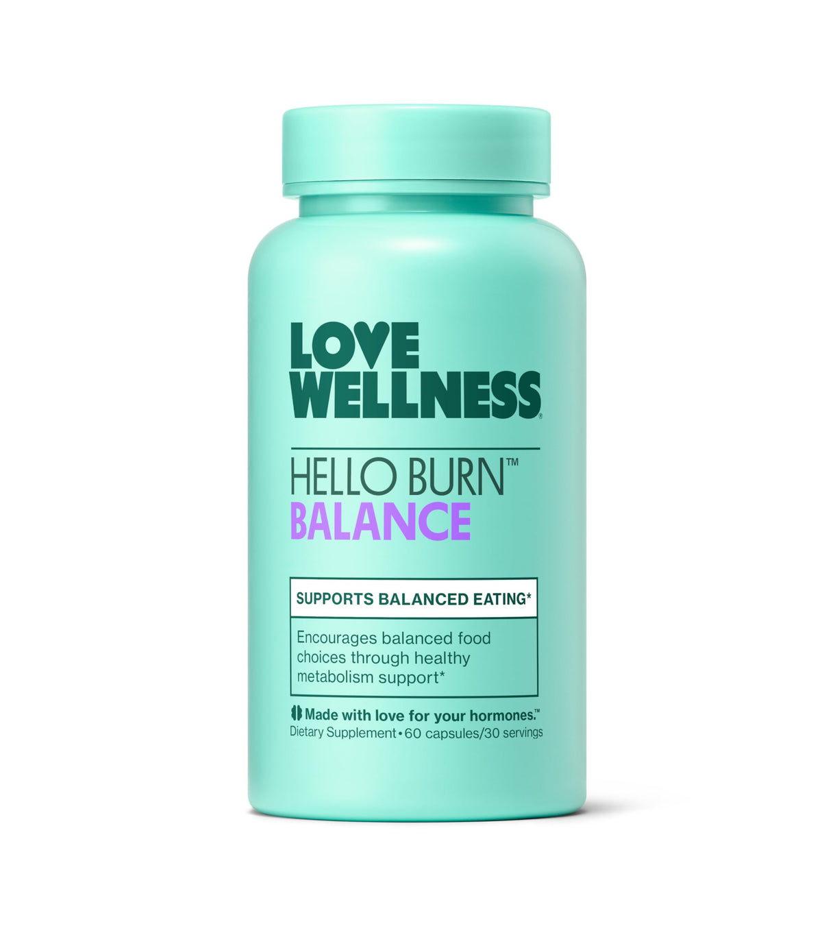 Hello Burn Balance cápsulas para energía y control de antojos