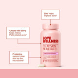 Love Wellness Textura de piel saludable: cápsula que apoya apariencia suave.