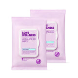 Love Wellness toallitas equilibrio pH para uso diario con frescura